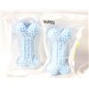 Image 1 : 2 PACK DOG BONE CHEW TOY DURABLE DOG RUBBER