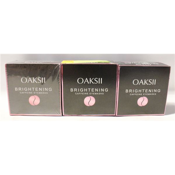 NEW 3 OAKSLL BRIGHTING CAFFEINE HYALURONICACID,