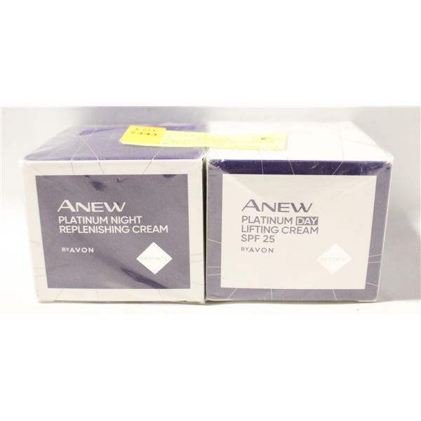 NEW 3 SEALED ANEW PLATINUM DAY LIFTING CREAM