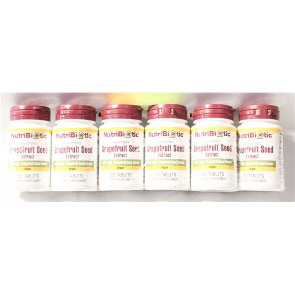 NEW 6 SEALED NUTRIC BIOTIC GRAPE FRUIT VEGAN SEED