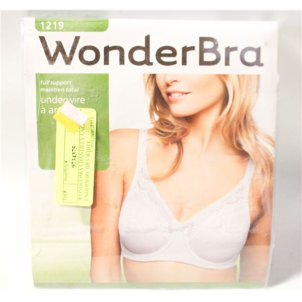 WONDERBRA CHANTILLY LACE UNDERWIRE BRA WHITE