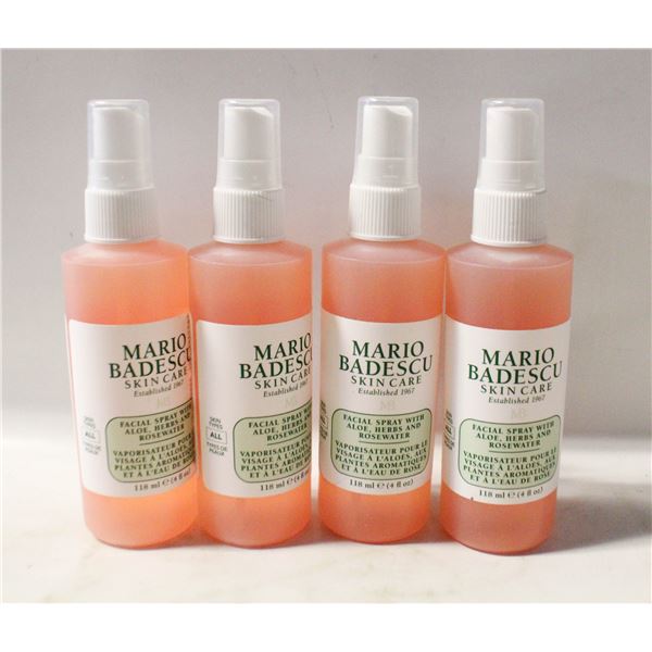 4 MARIO BADESCU SPRAY BOTTLES
