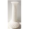 Image 1 : VINTAGE HOBNAIL MILK GLASS VASE