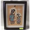 Image 1 : INDIGENOUS PICTURE, SIGNED HENRY
