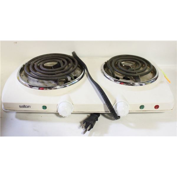 120 VOLT 2 BURNER HOT PLATE
