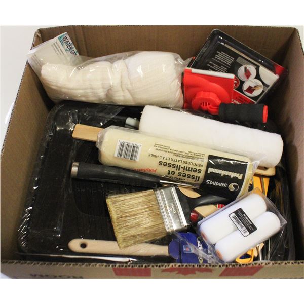 CRAFT PAINTING SUPPLIES ASSORTED