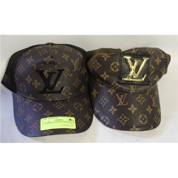 TWO REPLICA LOUIS VUITTON HATS