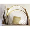 Image 1 : PLASTIC SERVINGWARE- BOX LOT ASSORTED
