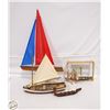 Image 1 : LOT OF VINTAGE DECORTIVE SHIPS