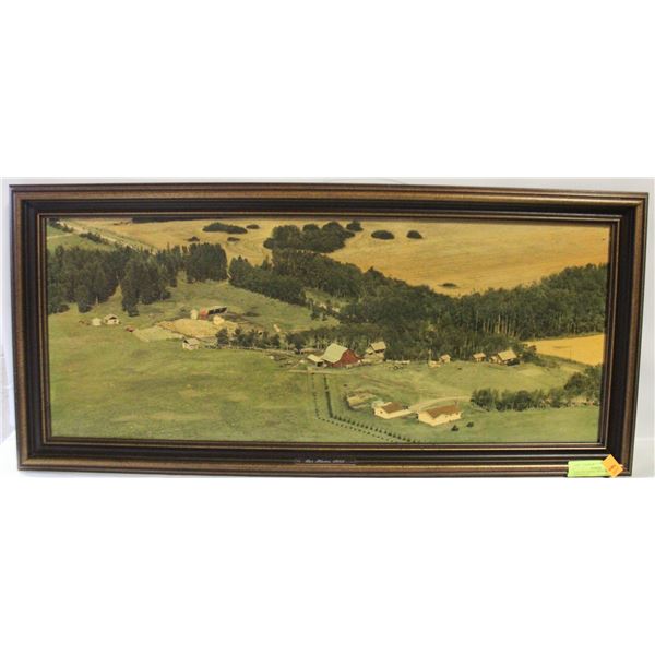 VINTAGE AERIAL 1983 FARM HOMESTEAD