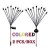 Image 2 : PACK OF TWO SOLAR FIREFLIES 10 COLORED LIGHTS