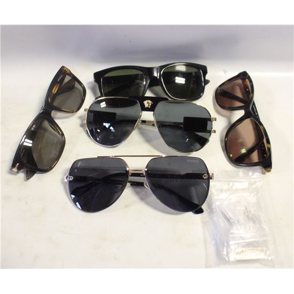 FLAT OF ESTATE NAME BRAND SUNGLASSES