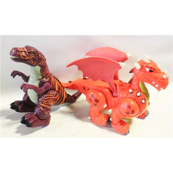 MATTEL ANIMATRONIC DINOSAURS