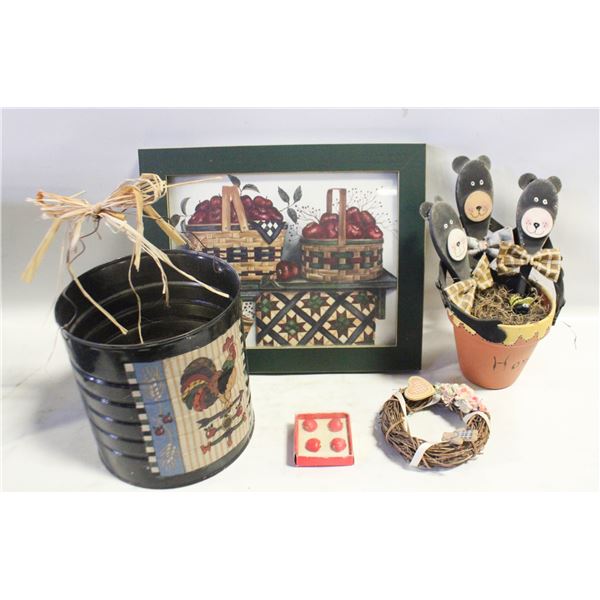 ASSORTED FOLK ART