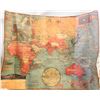 Image 1 : ANTIQUE MAP OF WORLD WAR FRONTS