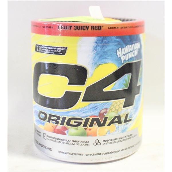 C4 ORIGINAL HAWIIAN PUNCH PREWORKOUT EXP 04/27