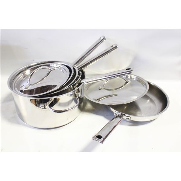 CUISINART 6 PIECE COOKWARE SET