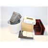 Image 1 : DECOR: WOOD ORGANZER, TISSUE HOLDER, VASE ETC