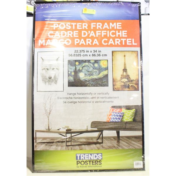 NEW 24" X 36" POSTER FRAME