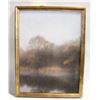 Image 1 : MISTY LANDSCAPE OF TREES REFLECTION IN