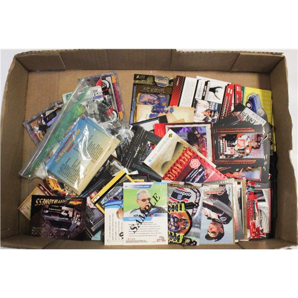 FLAT OF NASCAR CARDS