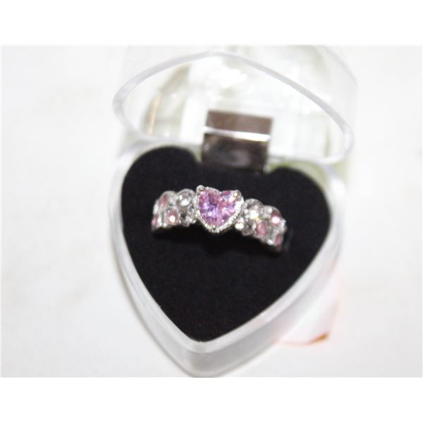 NEW HEART SHAPE RING SZ7