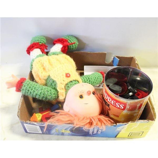 VINTAGE COLLECTABLE KIDS TOYS INCLUDING
