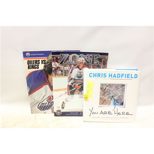 VINTAGE (1982 & 2004) OILER MAGAZINES +