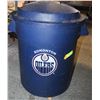 Image 1 : ROUND GARBAGE CAN WITH LID