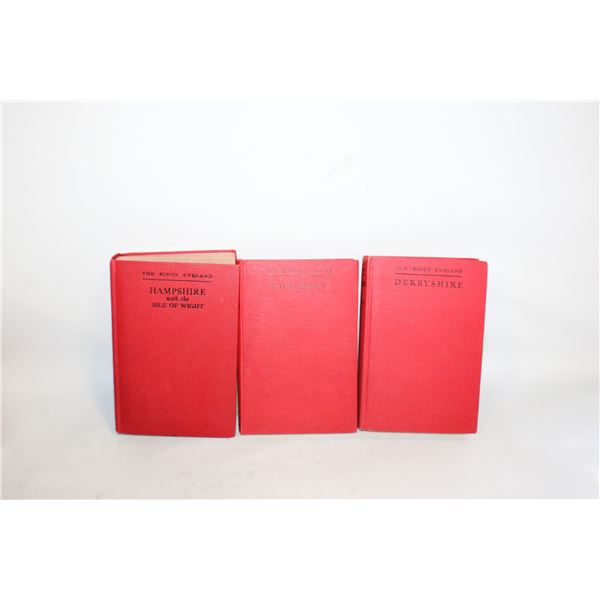 1950 "THE KINGS ENGLAND" HARDCOVER BOOKS
