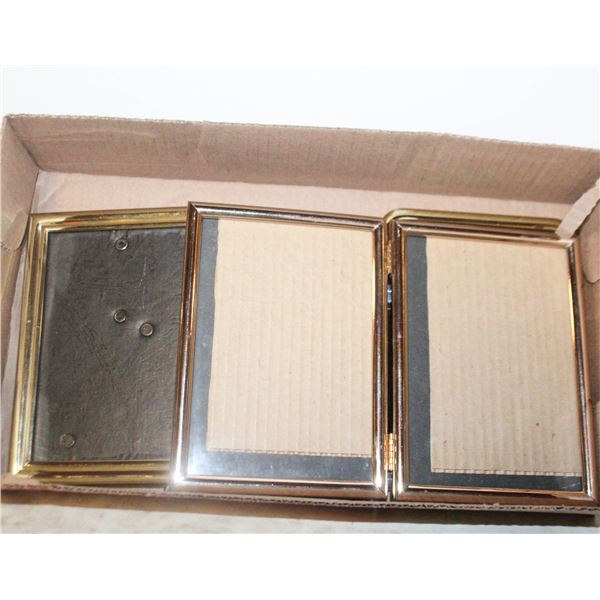 PHOTO FRAMES - 5"X7" (X3),  DOUBLE 5"X7", OVAL