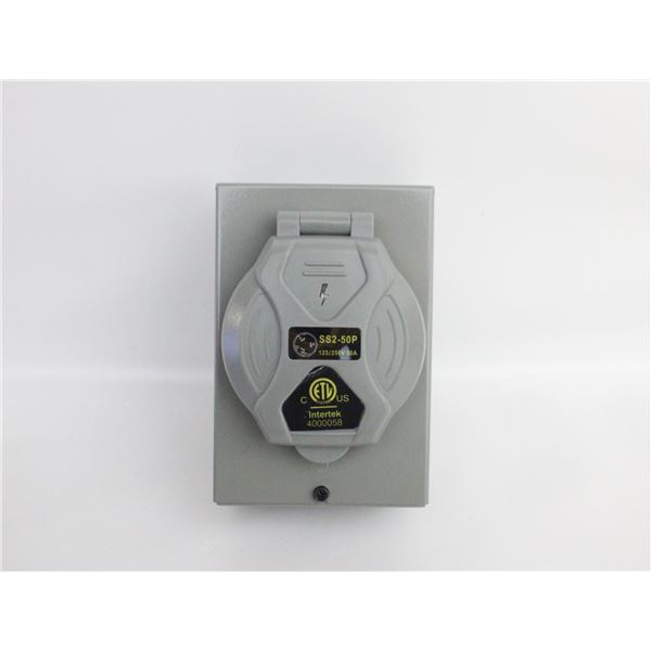 GENERATOR POWER INLET SS2-50P. 125/250V