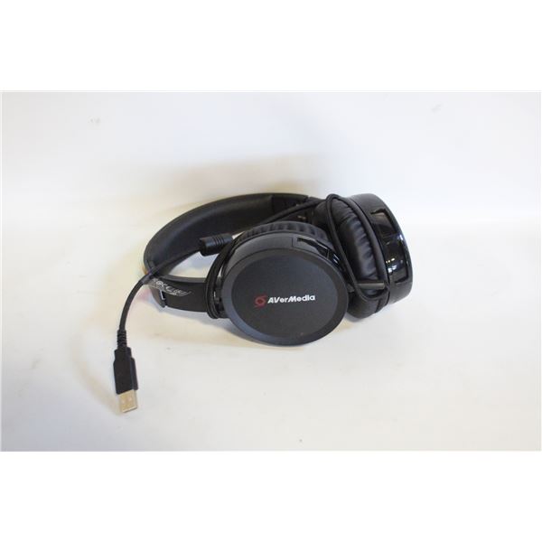 AVERMEDIA GAMING HEADSET NO MICROPHONE