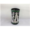 Image 1 : HAND PAINTED CERAMIC "LANTERN" 8" CANDLE HOLDER