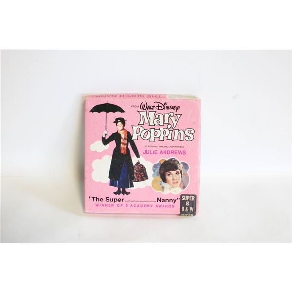 VINTAGE WALT DISNEY MARY POPPINS SUPER 8 MOVIE