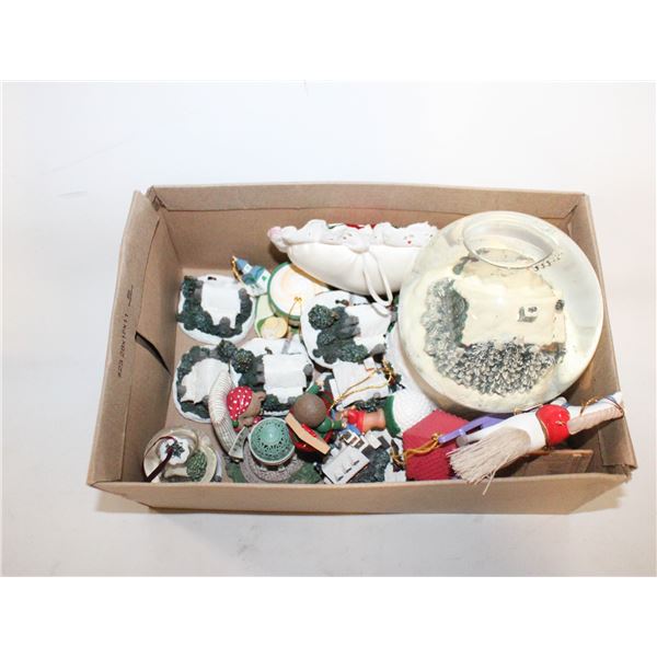 COLLECTIBLE CHIRSTMAS ORNAMENTS ASSORTED