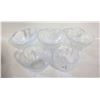 Image 1 : SCANDINAVIAN GLASS 4 BOWLS AND 1 VOTIVE