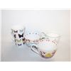 Image 1 : 2 MODERN BONE CHINA MUGS