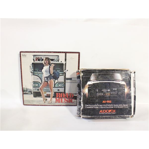 VINTAGE RECORD + AUDIOVOX AV-982