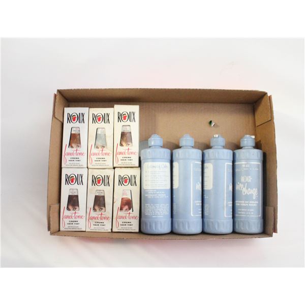 VINTAGE ROUX FANCI-TONE HAIR TINT CRÈMES NEW