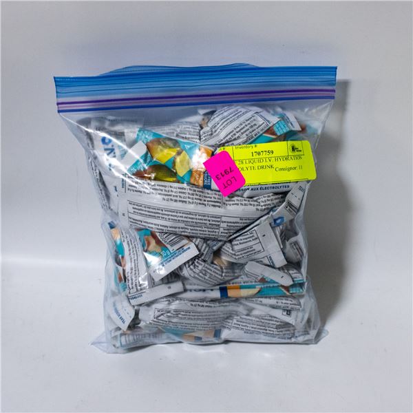 BAG OF 28 LIQUID I.V. HYDRATION ELECTROLYTE DRINK