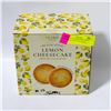 Image 1 : BOX OF 15 DUTCH STYLE LEMON CHEESECAKES WITH ZESTY