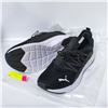 Image 1 : PUMA MENS RUNNING SHOES BLACK & WHITE SIZE 8
