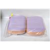 Image 1 : 2 PK OF BENTGO CHILL XL LUNCH BOX - PURPLE & PINK