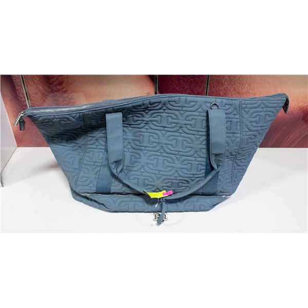 NEW SAM EDELMAN LARGE WEEKENDER BAG - BLUE