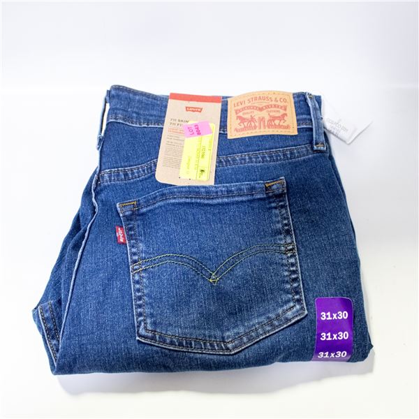 NEW LEVIS 711 SKINNY 31 X 30 JEANS