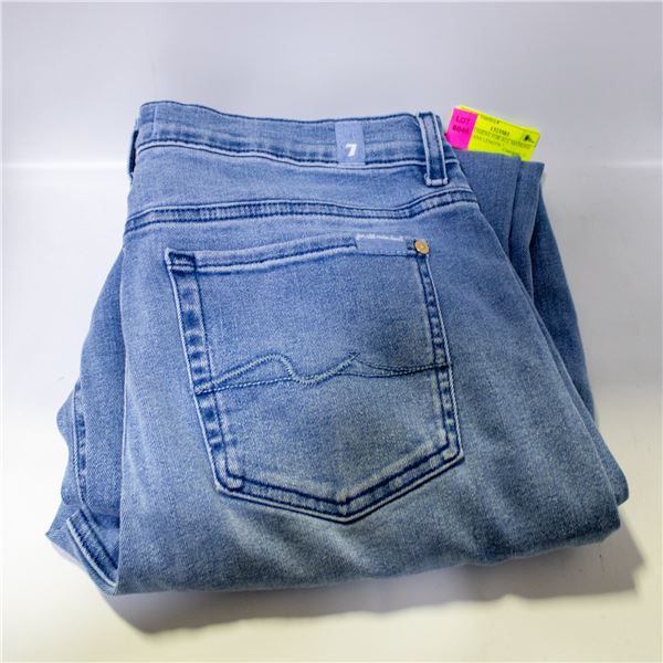 NEW WOMENS FOR ALL MANKIND SZ 31 JEANS LENGTH ?
