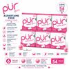 Image 1 : 6 PUR BUBBLE GUM ASPARTAME FREE 9 PIECES PACK