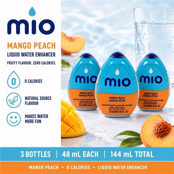 3 MIO MANGO PEACH 48ML BB 10/26