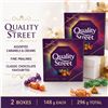 Image 1 : 2 QUALITY STREET CHOCOLATES 148G BB 05/26